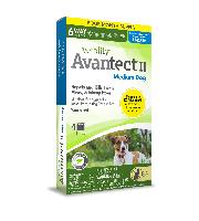 Vetality Avantect II for Medium Dogs, 11-20 Pounds, 4 Doses